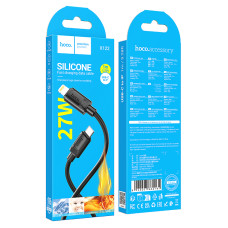 Data Cable Hoco X122 Benefit silicone Type-C to Lightning 27W 1m