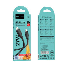 Data Cable Hoco X124 Bien silicone Type-C to Lightning 27W 1m