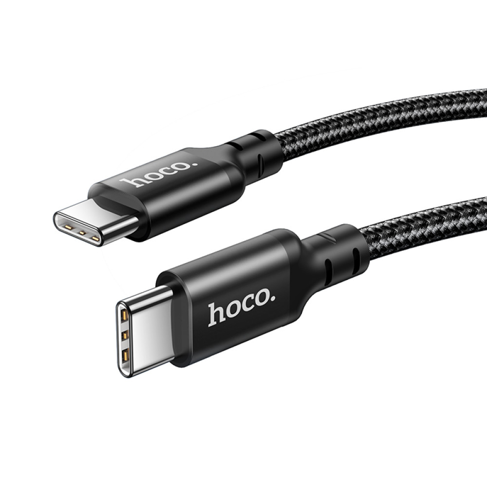 Data Cable Hoco X14 Double speed Type-C to Type-C 60W 1m