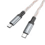 Data Cable Hoco U112 Shine Type-C to Type-C 60W 1m