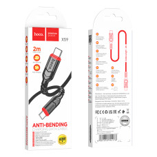 Data Cable Hoco X59 Victory Type-C to Type-C 60W 2m