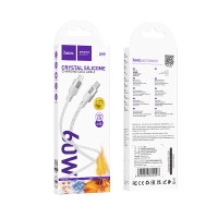 Data Cable Hoco X99 Crystal junction Type-C to Type-C 60W 1m