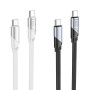 Data Cable Hoco U119 Machine Type-C to Type-C 60W 1.2m