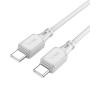 Data Cable Hoco X101 Assistant silicone Type-C to Type-C 60W 1m