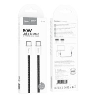 Data Cable Hoco X104 Source Type-C to Type-C 60W 2m