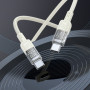 Data Cable Hoco U129 Spirit  transparent Type-C to Type-C 60W 1.2m