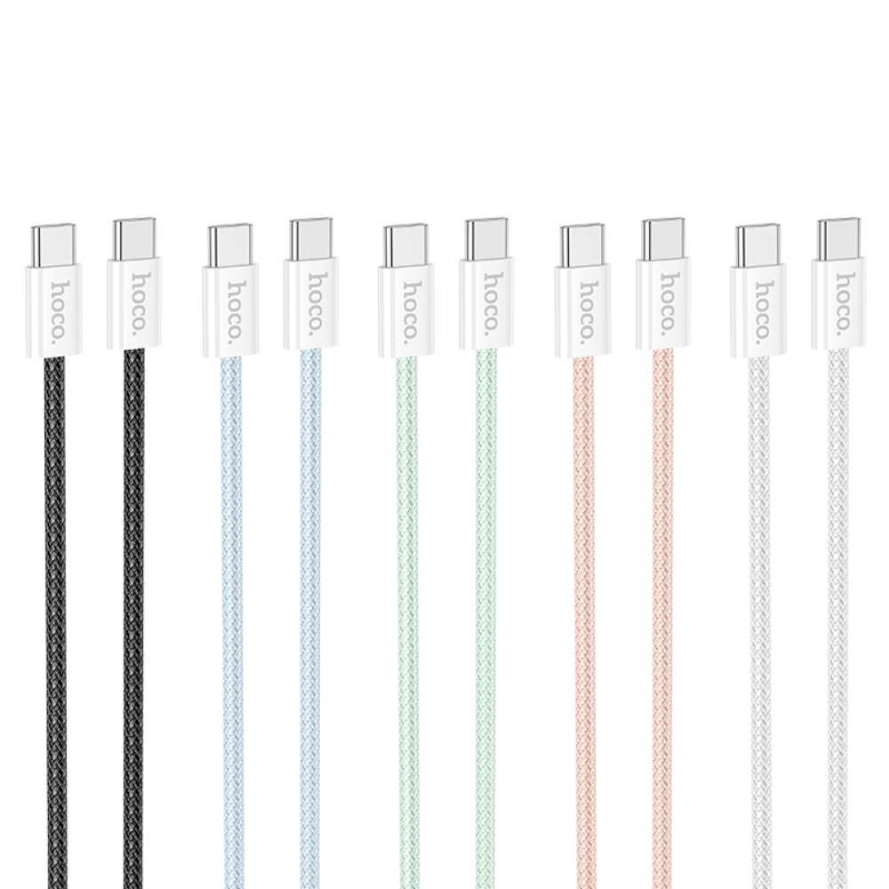 Data Cable Hoco X104 Source Type-C to Type-C 60W 1m