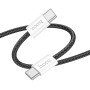 Data Cable Hoco X104 Source Type-C to Type-C 60W 1m