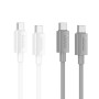 Data Cable Hoco X107 Favor Type-C to Type-C 60W 1m
