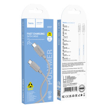 Data Cable Hoco X107 Favor Type-C to Type-C 60W 1m