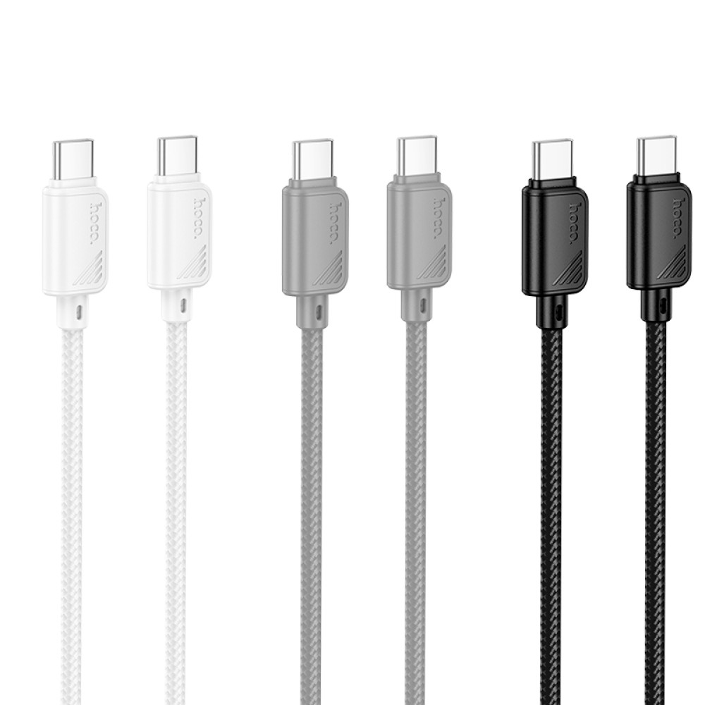 Data Cable Hoco X113 Beneficio Type-C to Type-C 60W 1m
