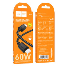 Data Cable Hoco X113 Beneficio Type-C to Type-C 60W 1m