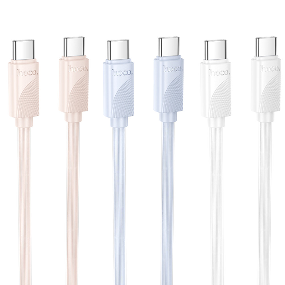 Data Cable Hoco X114 Energy Type-C to Type-C 60W 1m