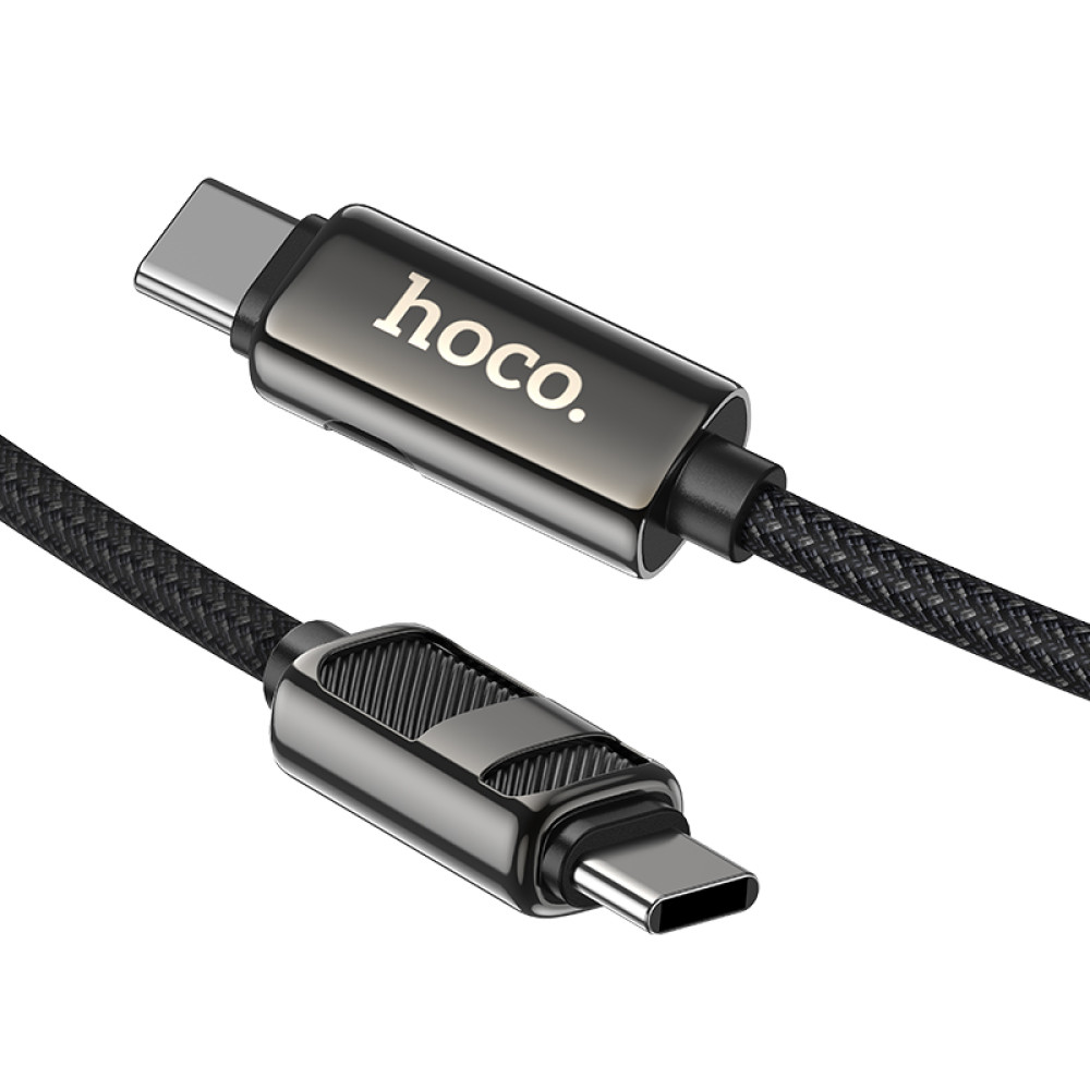 Data Cable Hoco U137 Line with display Type-C to Type-C 60W 1.2m