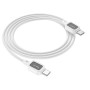 Data Cable Hoco X108 Benefit silicone Type-C to Type-C 60W 1m