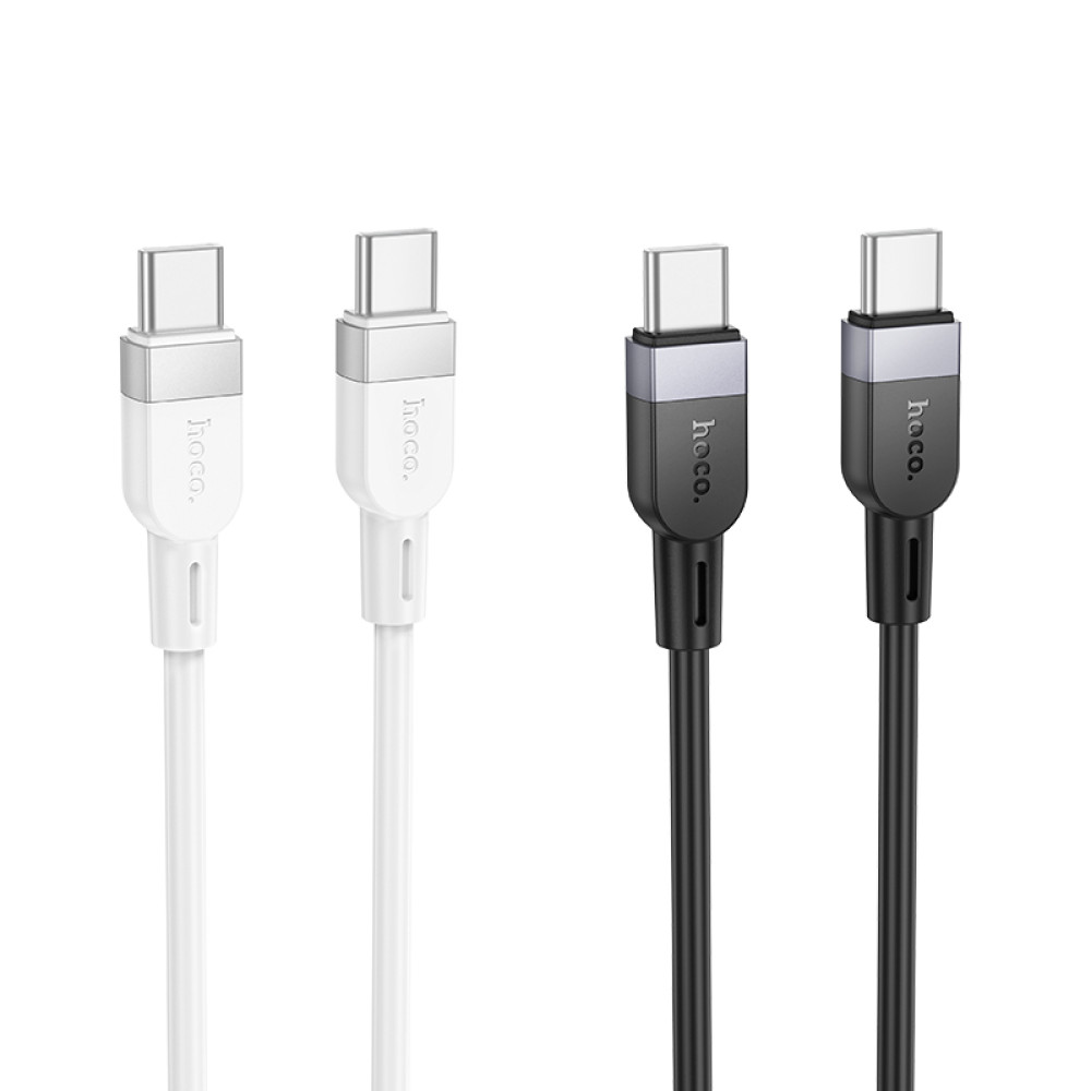 Data Cable Hoco X109 Energy silicone Type-C to Type-C 60W 1m