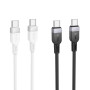 Data Cable Hoco X109 Energy silicone Type-C to Type-C 60W 1m