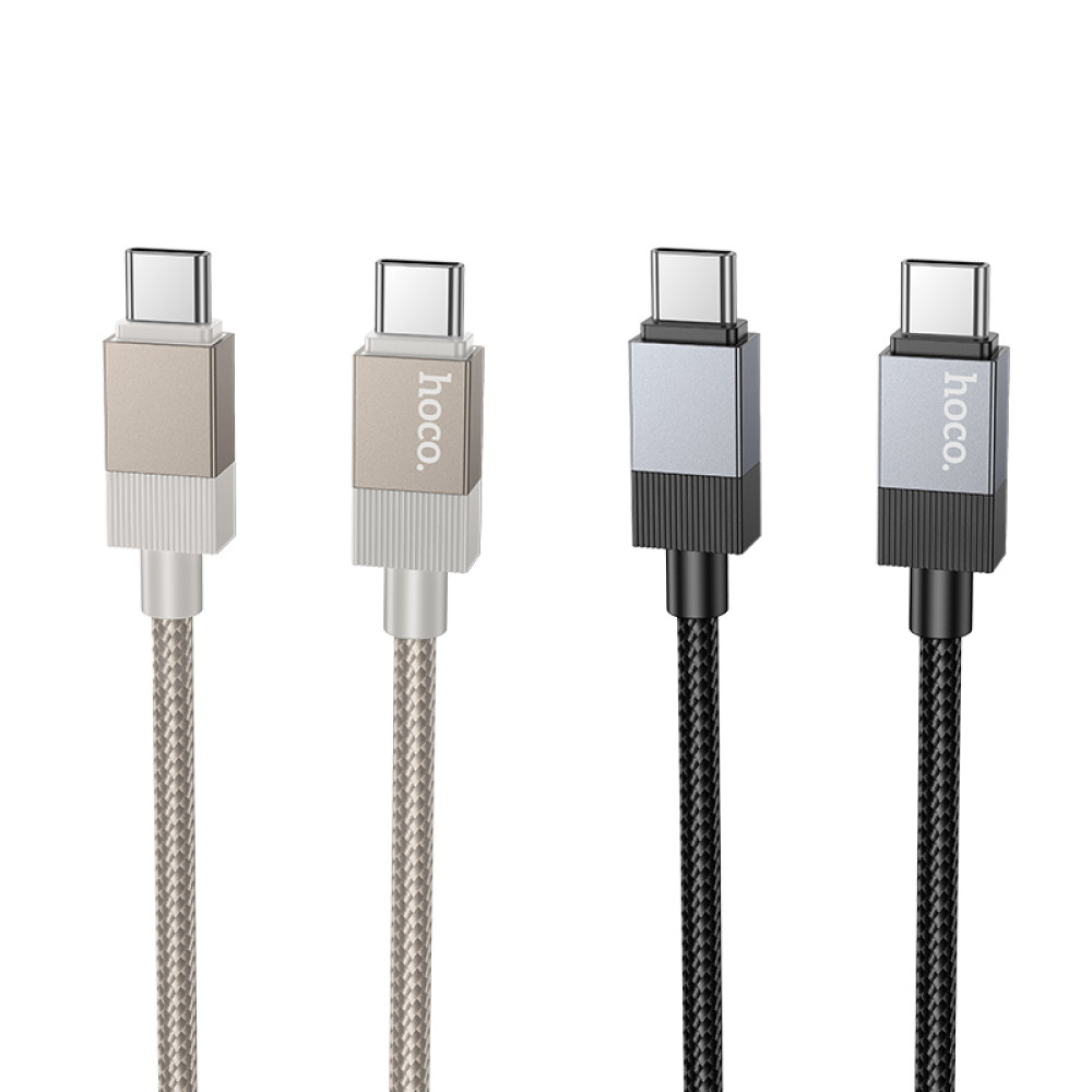Data Cable Hoco X110 Honorific Type-C to Type-C 60W 1m