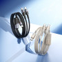 Data Cable Hoco U139 Type-C to Type-C+Type-C 100W 1.2m