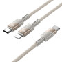 Data Cable Hoco U139 Type-C to Type-C+Lightning 100W 1.2m