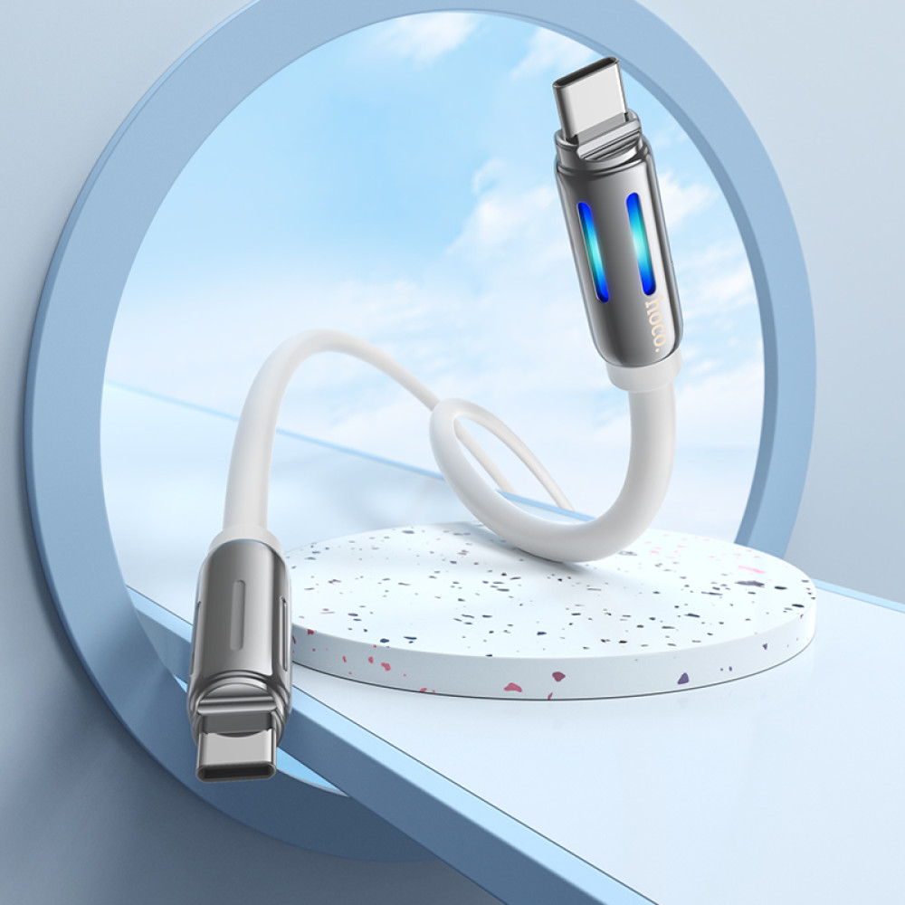 Data Cable Hoco U136 Prize Type-C to Type-C 60W 1.2m
