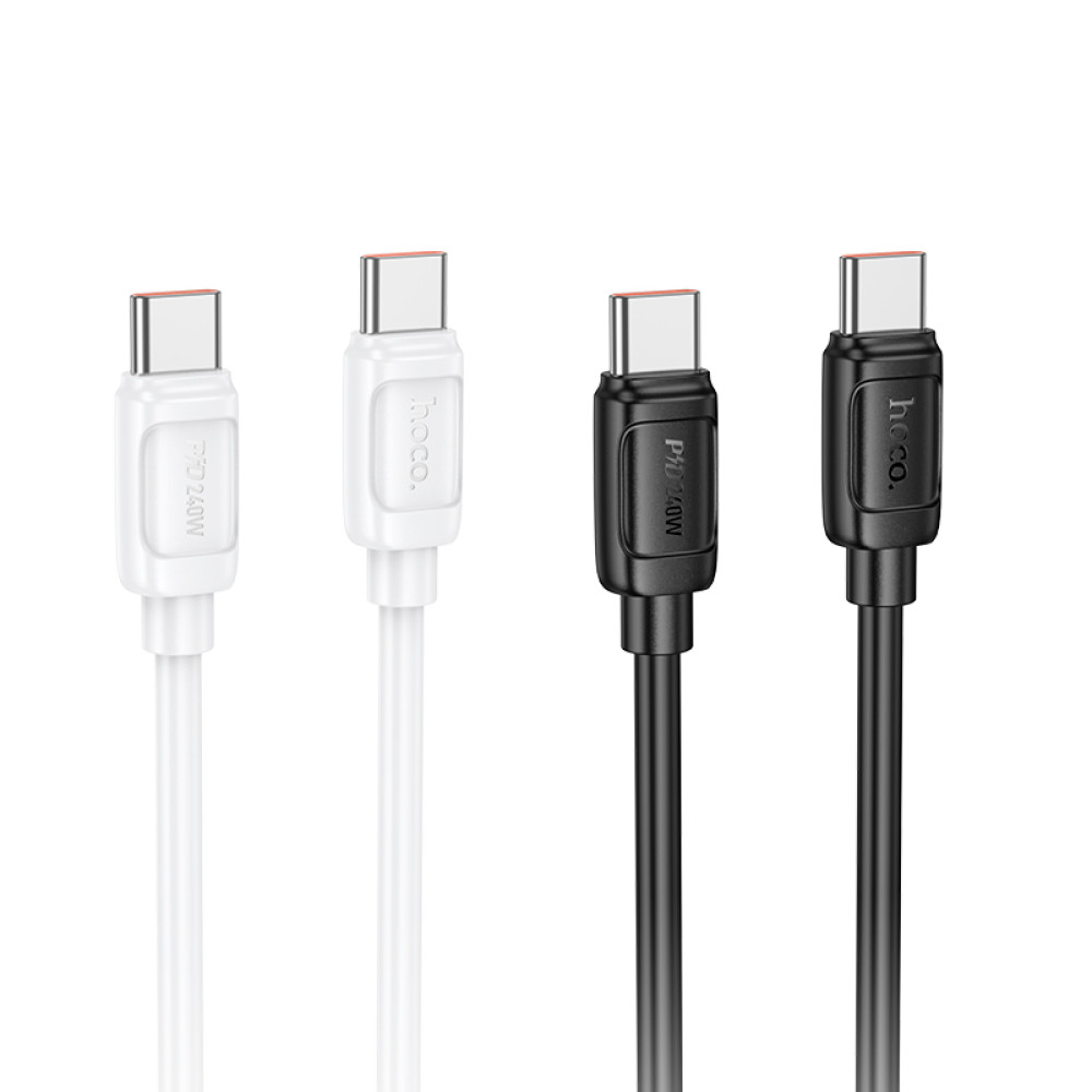 Data Cable Hoco X115 Surpass Type-C to Type-C 240W 1m
