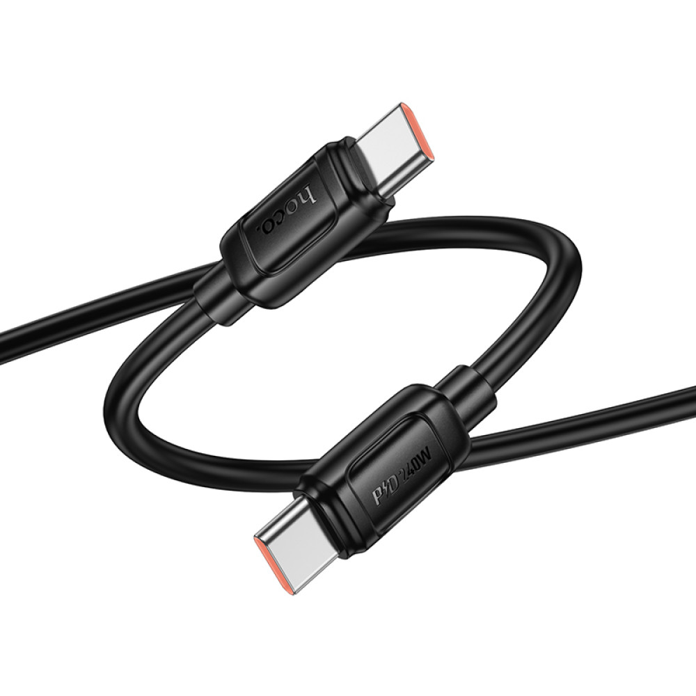 Data Cable Hoco X115 Surpass Type-C to Type-C 240W 1m