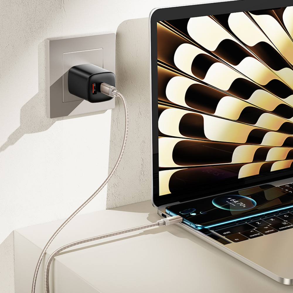 Data Cable Hoco X117 Star Type-C to Type-C 60W 1m