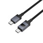 Data Cable Hoco X118 Generous Type-C to Type-C 60W 1m