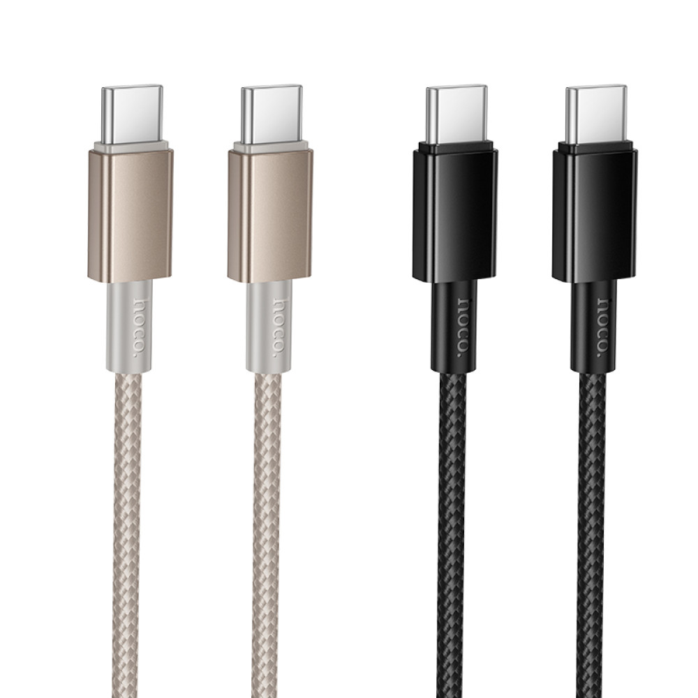 Data Cable Hoco X119 Energy Type-C to Type-C 60W 1m