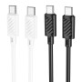 Data Cable Hoco X88 Gratified Type-C to Type-C 60W 2m