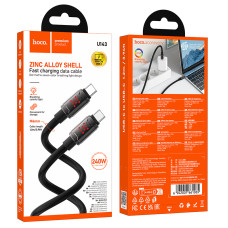 Data Cable Hoco U143 Joy Type-C to Type-C 240W 1.2m