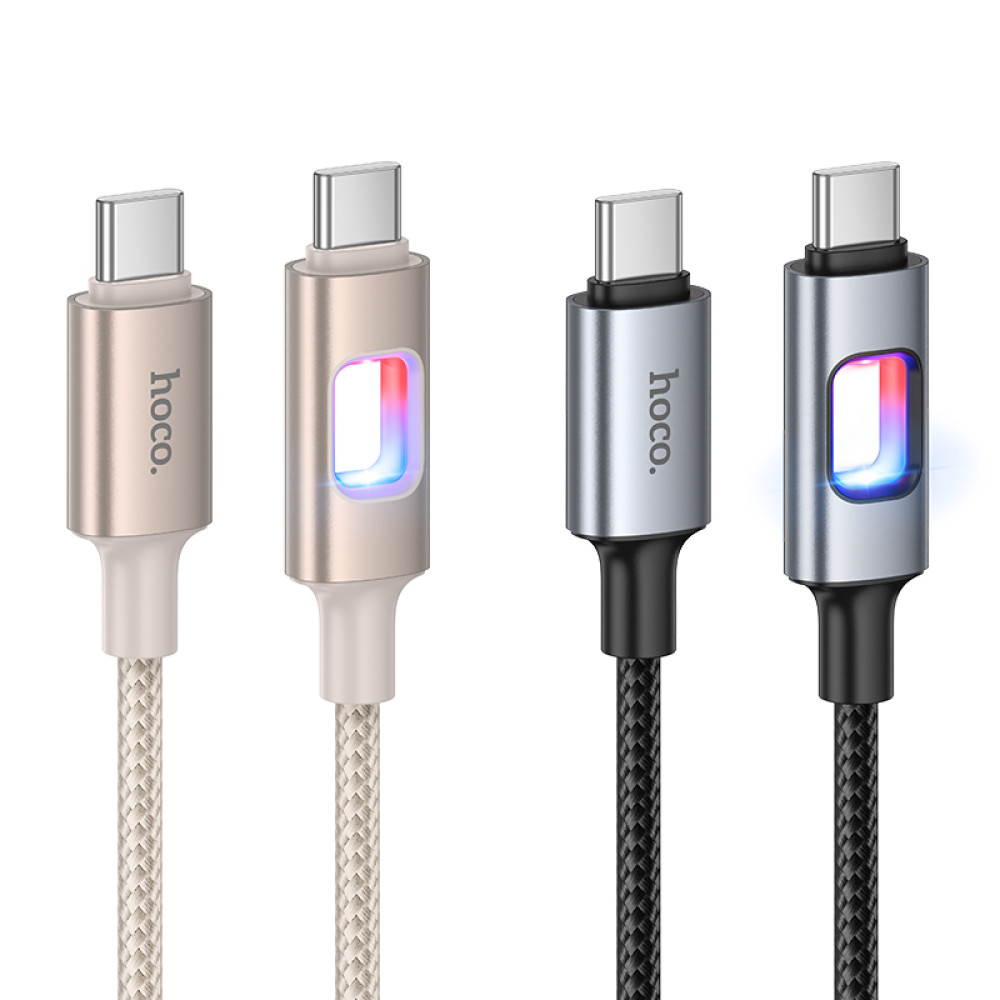 Data Cable Hoco U144 New Type-C to Type-C 60W 1.2m