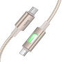 Data Cable Hoco U144 New Type-C to Type-C 60W 1.2m