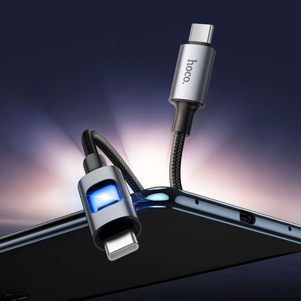 Data Cable Hoco U144 New Type-C to Type-C 60W 1.2m