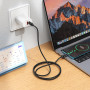 Data Cable Hoco X122 Benefit silicone Type-C to Type-C 60W 1m