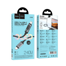 Data Cable Hoco U148 Lord Type-C to Type-C 240W 1.2m