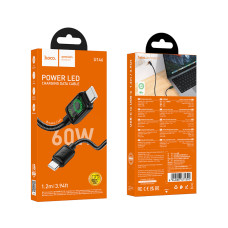 Data Cable Hoco U146 Mundo Type-C to Type-C 60W 1.2m