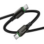 Data Cable Hoco X127 Exceed Type-C to Type-C 60W 1m