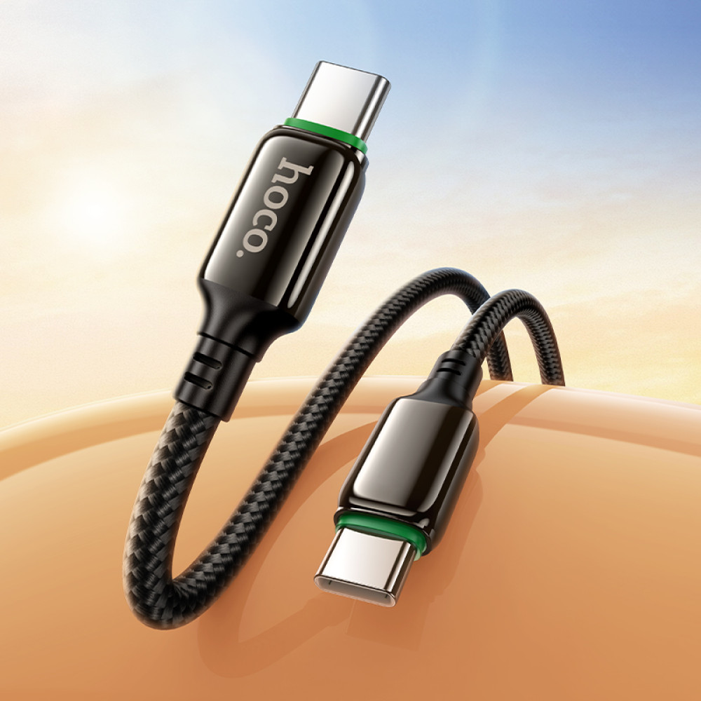 Data Cable Hoco X127 Exceed Type-C to Type-C 60W 1m