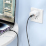 Data Cable Hoco U128 Viking 2-in-1 USB+Type-C to Lightning 27W 1.2m