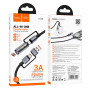 Data Cable Hoco U138 All-in-one USB + Type-C to Type-C + прикурювач (3A,60W) 1.2m