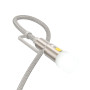 Data Cable Hoco U138 All-in-one USB + Type-C to Type-C + LED підсвітка (3A,60W) 1.2m