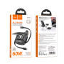 Висувний набір кабелів Hoco U140 Type-C to Type-C 60W(max) 0.95m + конектори (Lightning+Micro+USB)