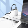 Data Cable Hoco U151 Goldsmith 4in1 Type-C to USB + Type-C to Lightning 240W 1.2m
