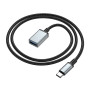 USB Подовжувач Hoco US10 Type-C male to USB female USB3.0, 0.5m