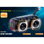 Колонка HOPESTAR P64 Pro RGB 60W, 6000mAh (32,2*13,4*16,0 см)