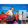 Колонка HOPESTAR Party Box 168 з 2-ма мікрофонами 400W, 32000mAh (49,5*29,3*22,0 см)