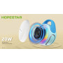 Колонка HOPESTAR S10 з 2 мікрофонами 20W, 3600mAh (17,6*14,3*9,0 см)