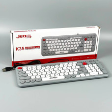 Клавіатура дротова Jedel K35 Round keycap (99 клавіш)